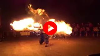 DrumsOnFire Video Interaktive Show